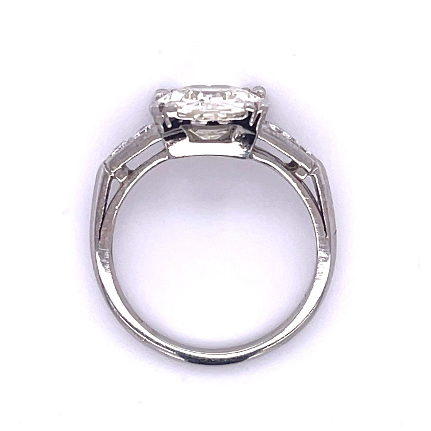 1940s Diamond 2.58ct Ring