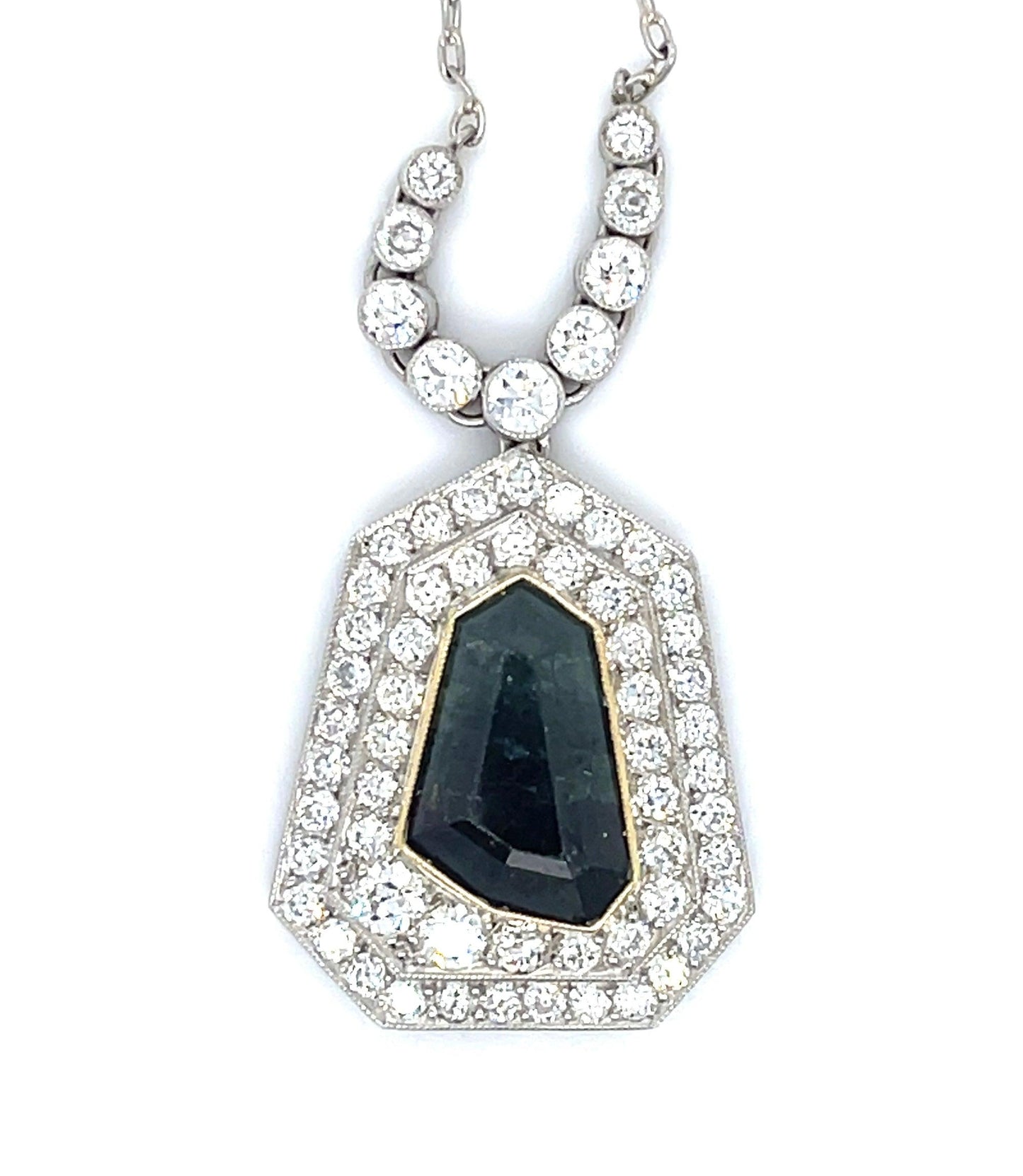 4.33ct GIA Russian Alexandrite Handmade Pendant