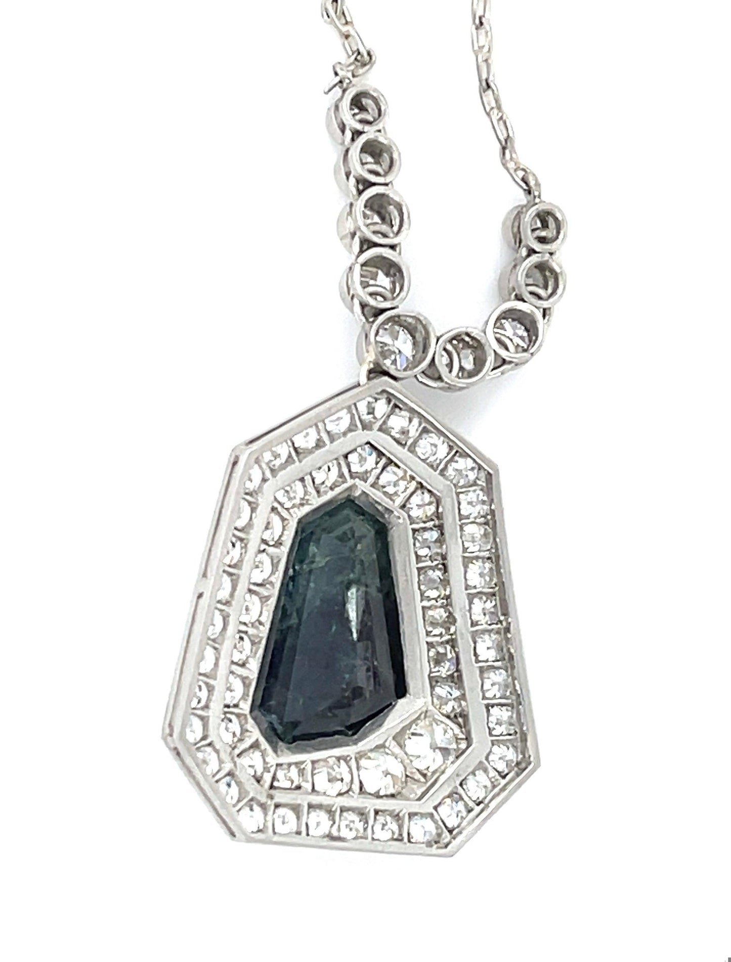 4.33ct GIA Russian Alexandrite Handmade Pendant