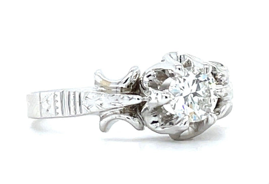 .45ct Old European Cut Diamond Ring