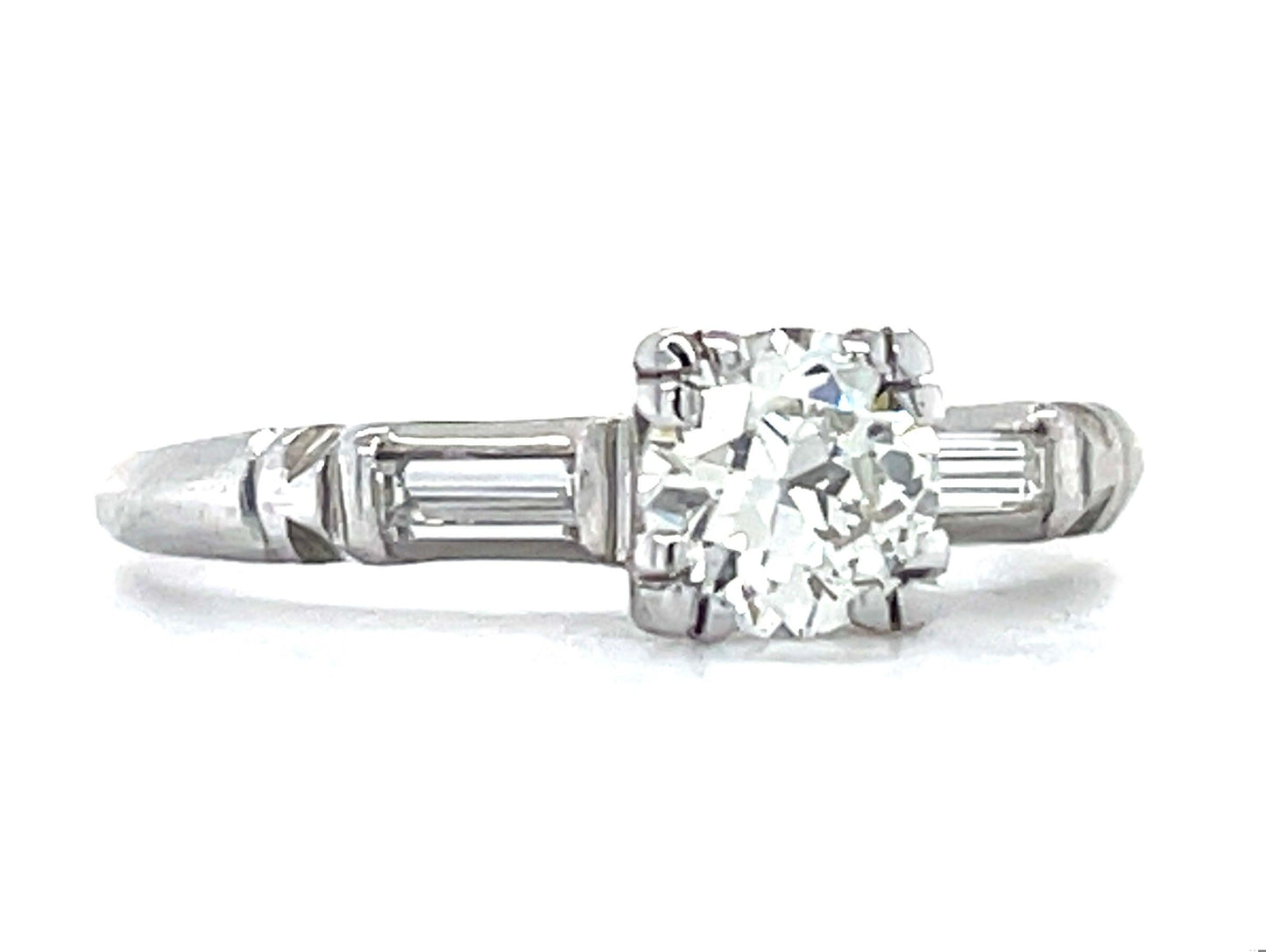 .53ct K SI1 Old European Cut Diamond Ring