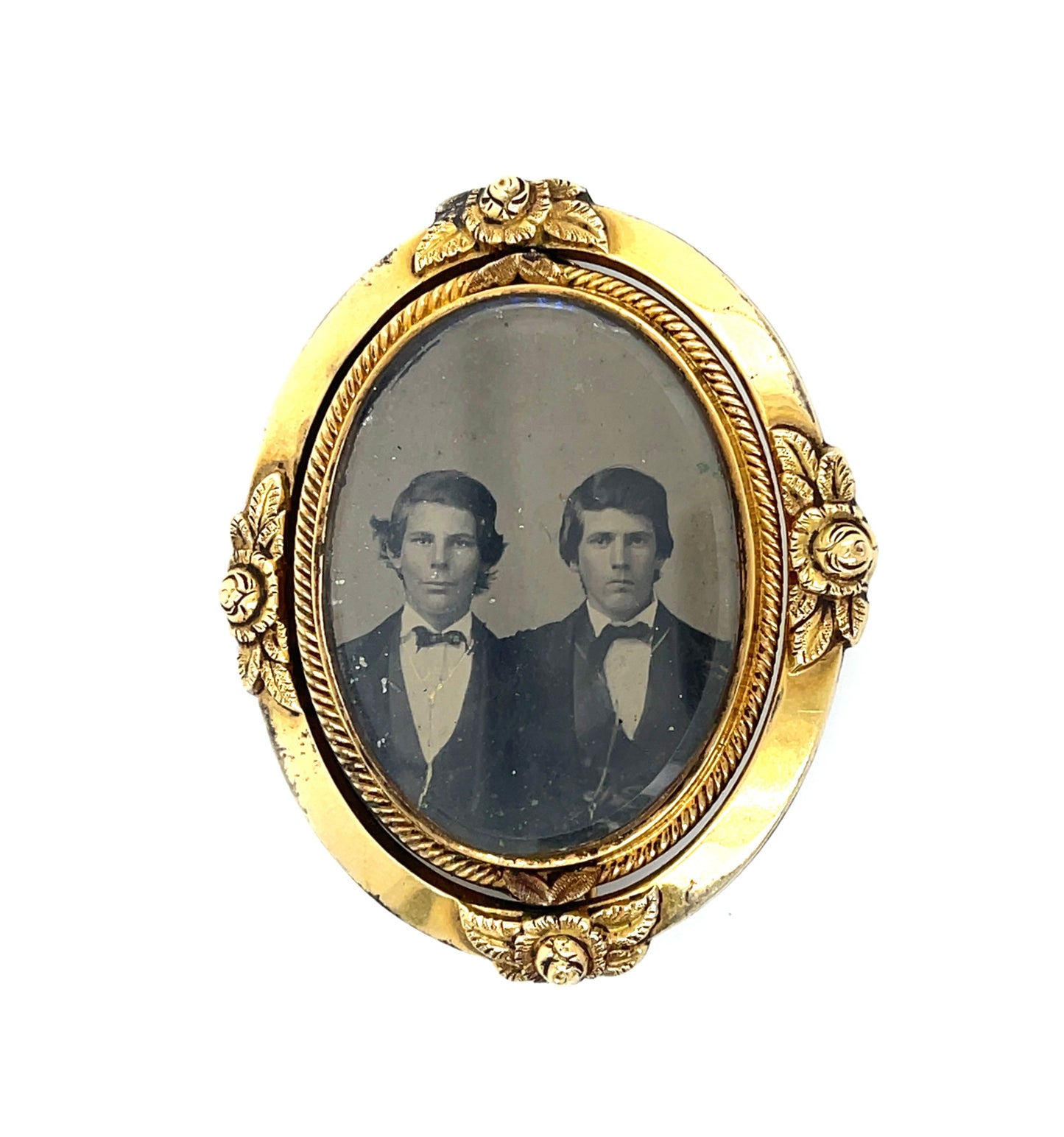 Estate 12K Yellow Gold 21.20gr Victorian Brooch Circa 1860 Signed C Hahn Length