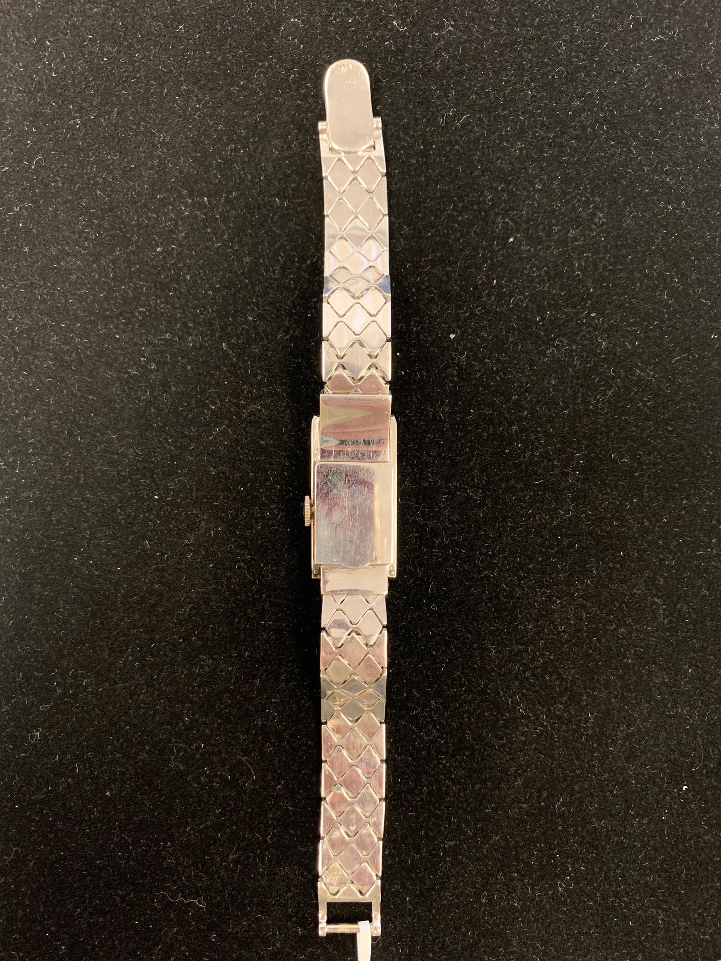 Designer Retro Diamond and Sapphire Watch