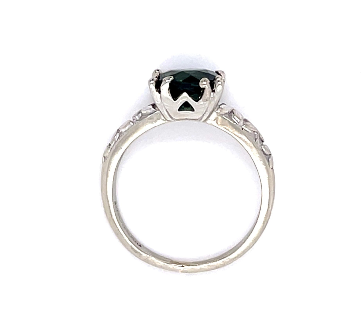 1.72ct Green Tourmaline 14KW Ring
