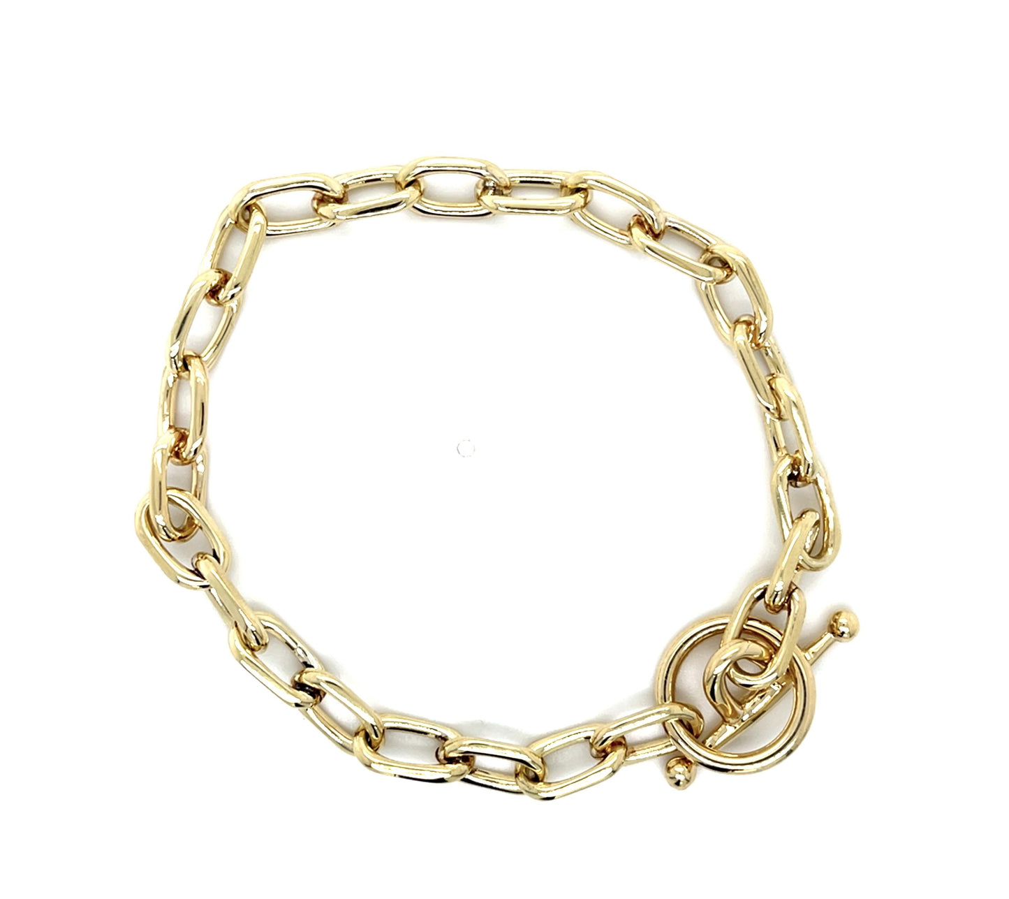 Original Gucci Link 14KY Bracelet (Vintage 1960s) 27.28g