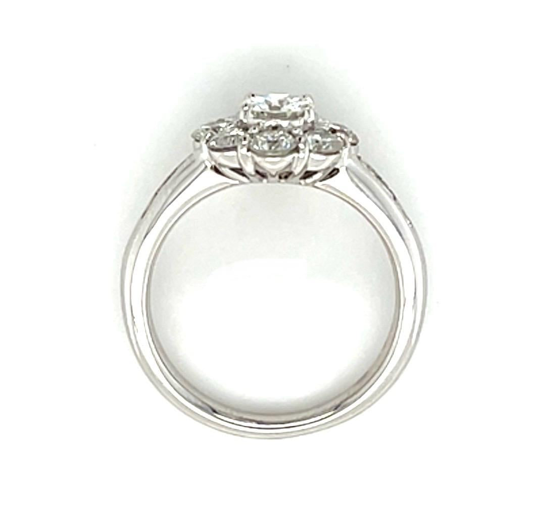 .41ct Round Diamond Platinum Ring