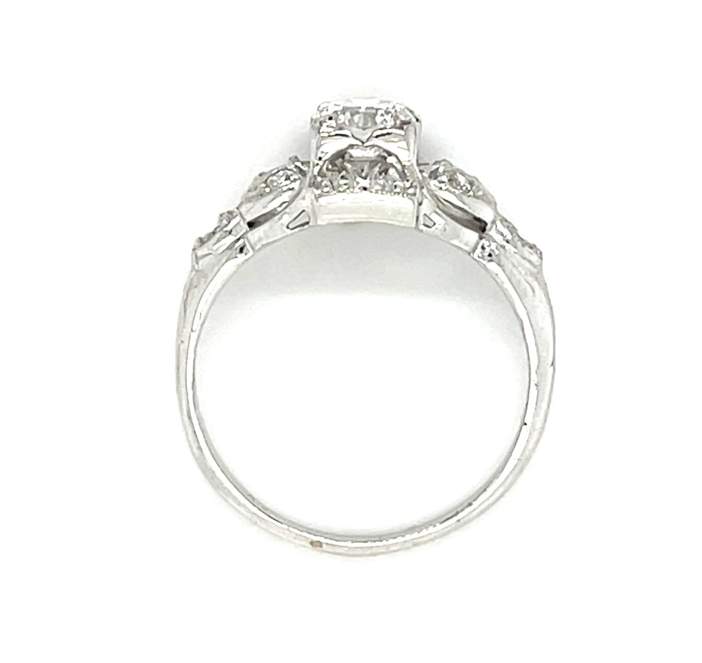 .46ct F-G Center Diamond 14KW Ring