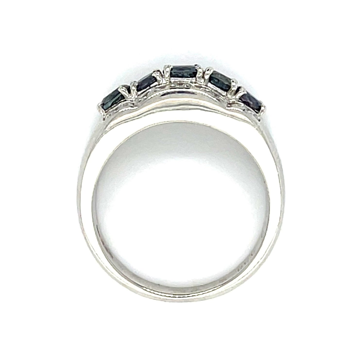 .76ct Alexandrite .30ct Diamond Platinum Ring 8.31g