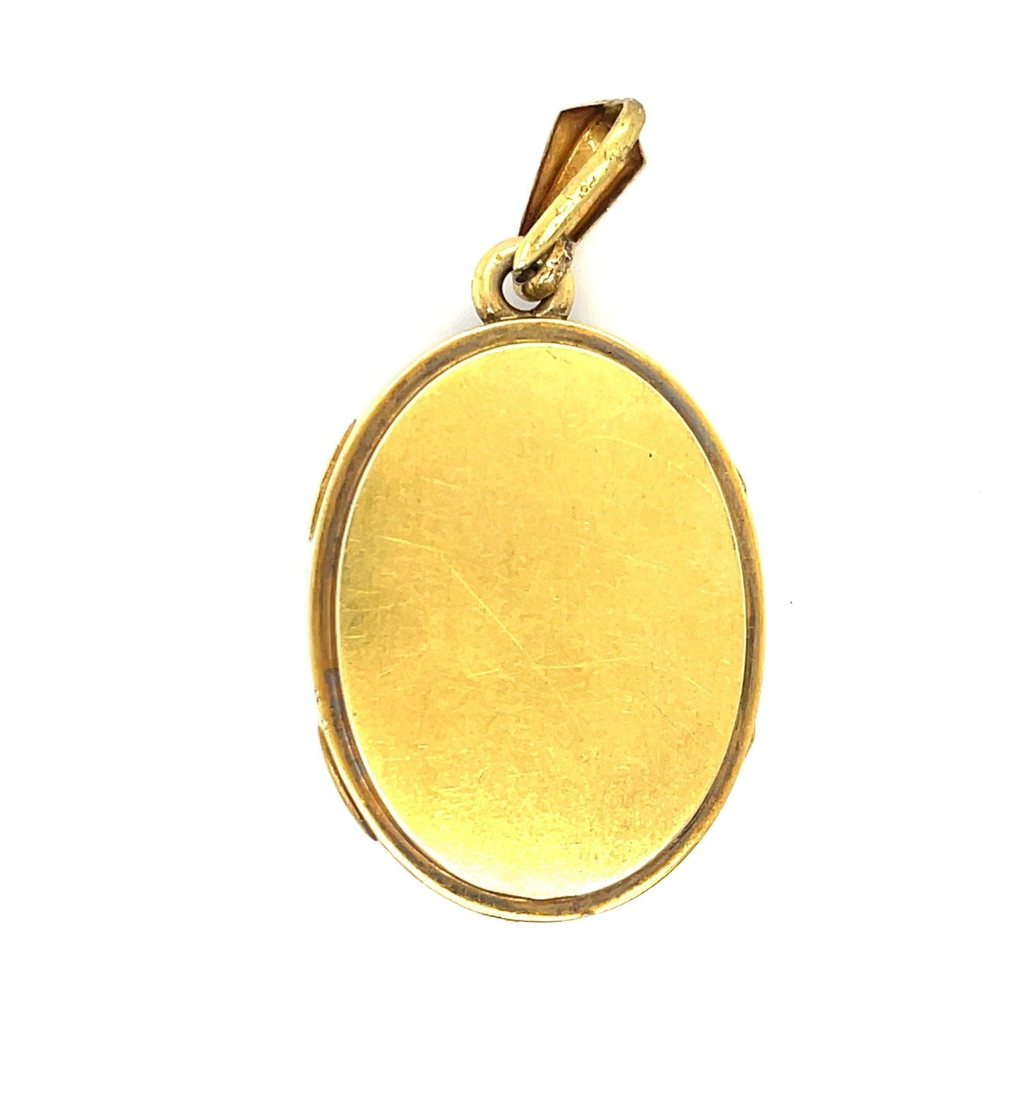 Victorian 14KY Flower Antique Locket (Circa 1880s)