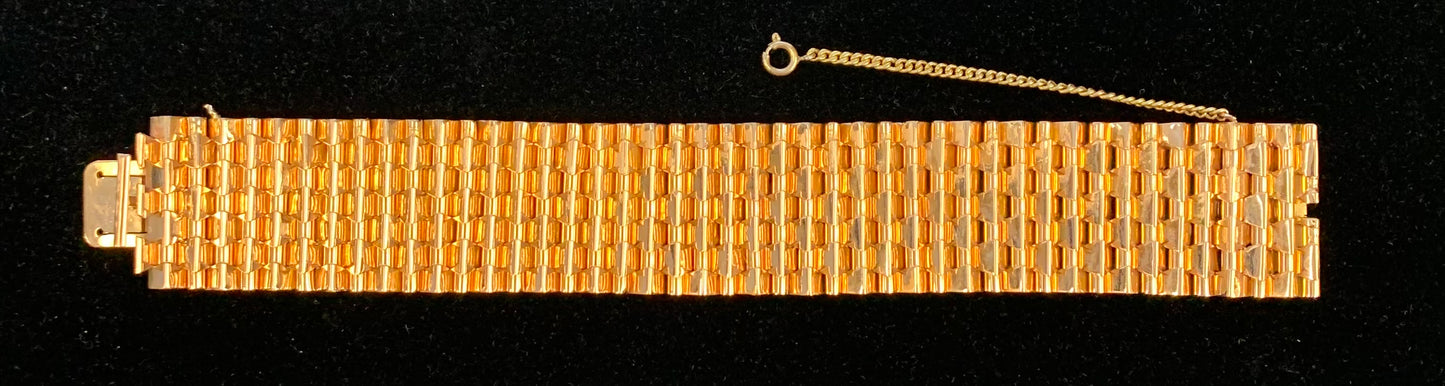 Retro 18K Rose Gold Bracelet