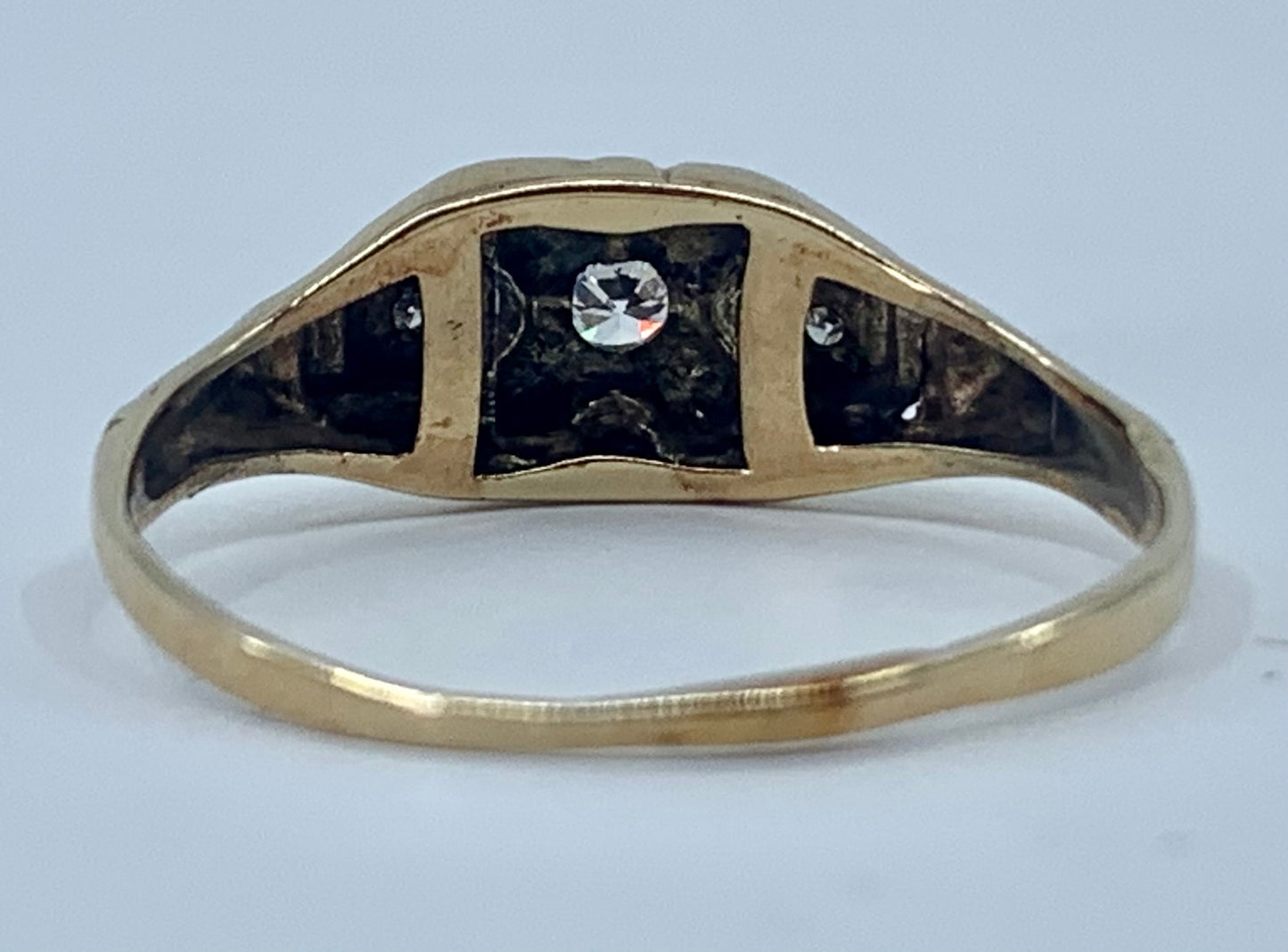 Art Deco Diamond .10ct Ring
