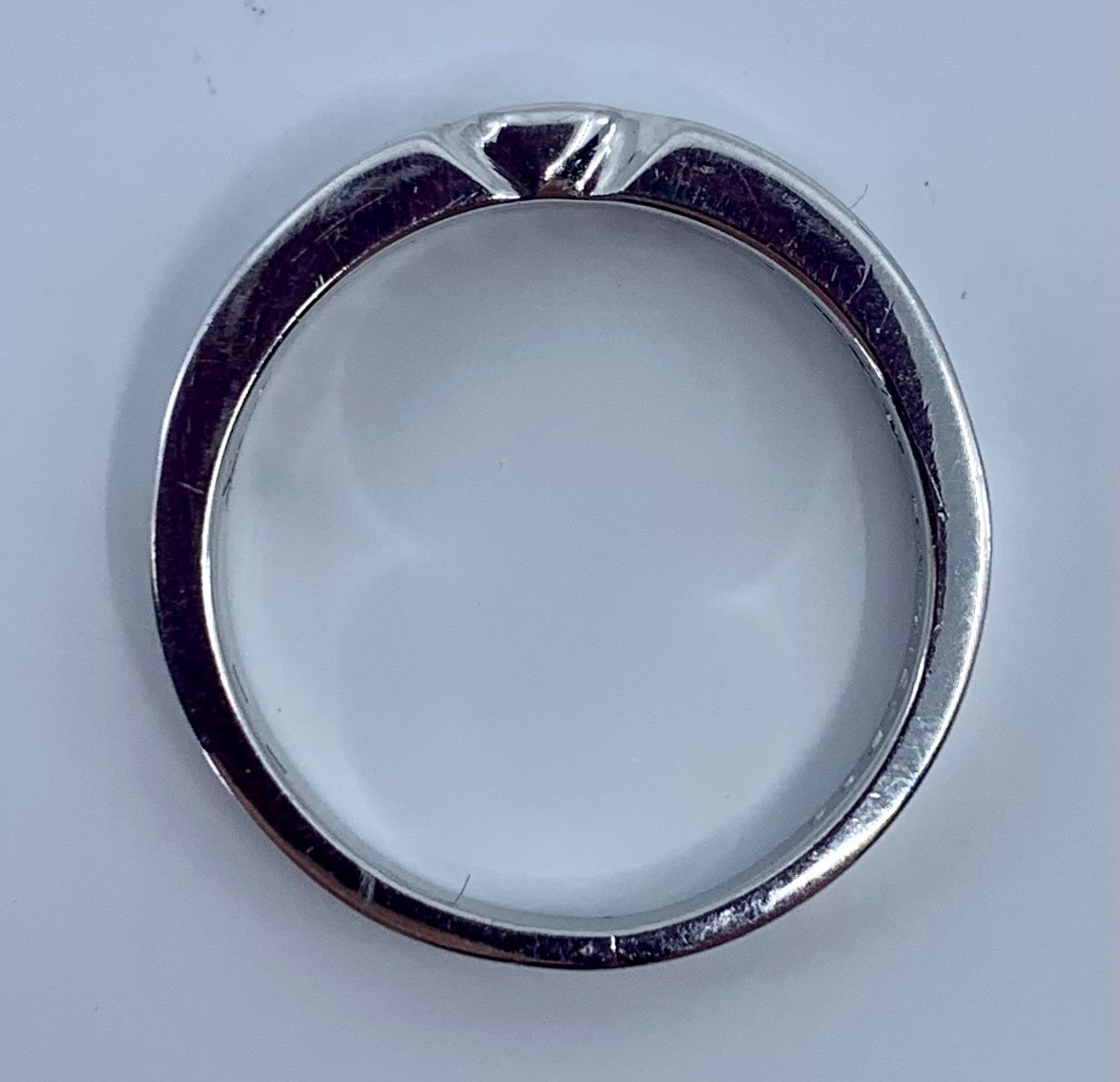 Platinum Princess-cut Diamond Band