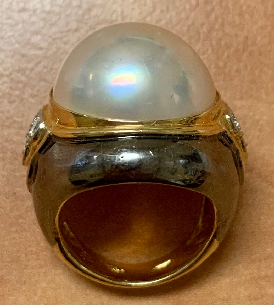 Mabe Pearl Ring