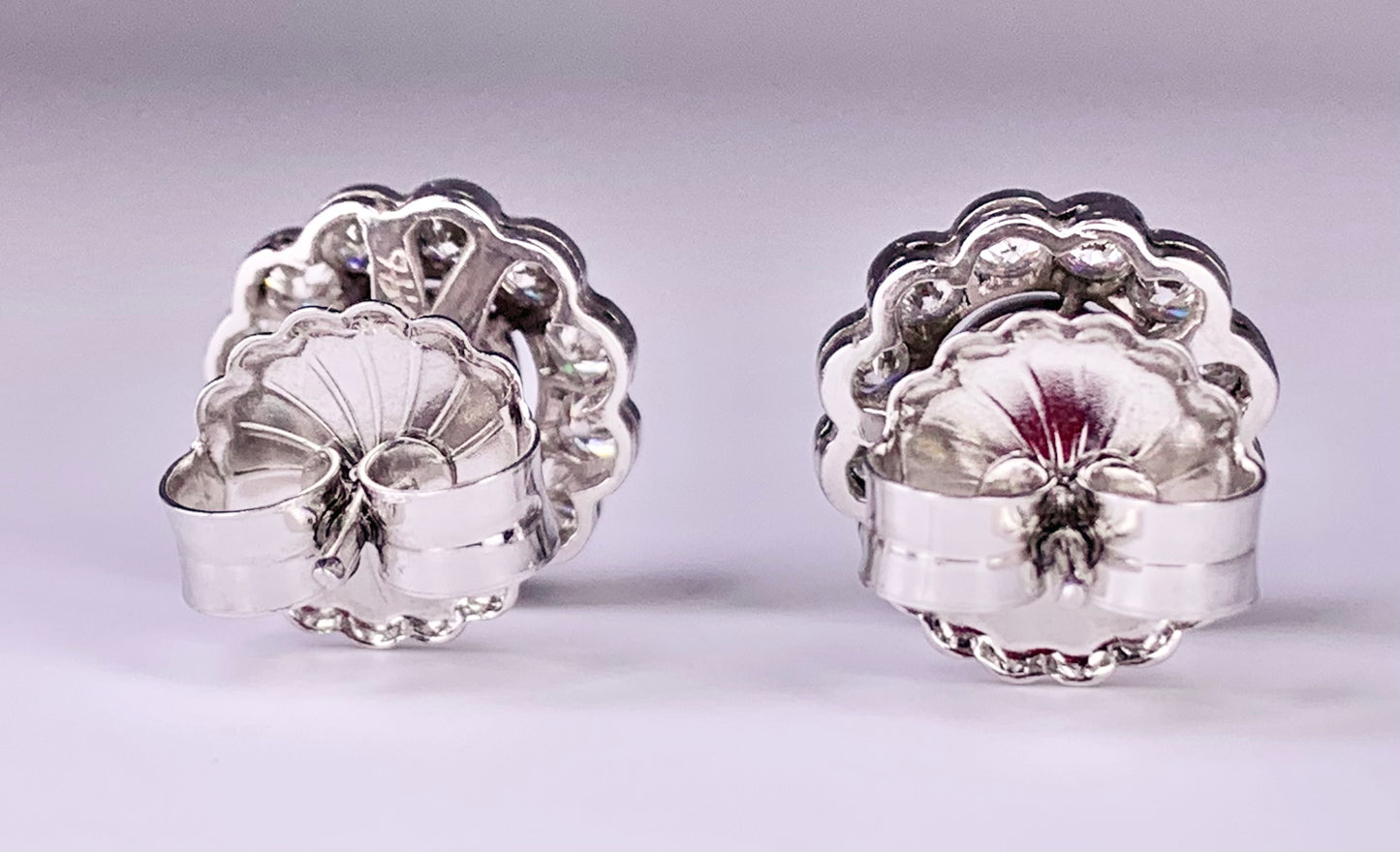 Platinum Diamond Stud Earrings