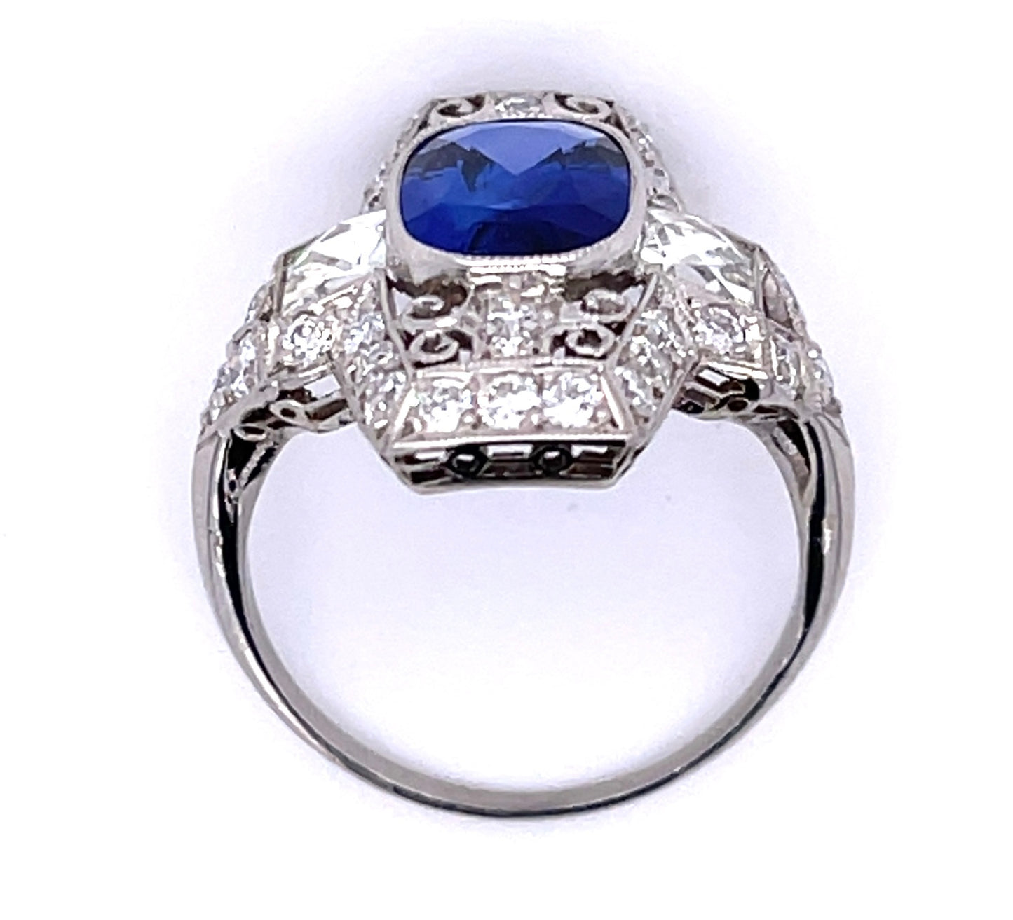 GIA Sri Lanka Sapphire 2.13ct Ring
