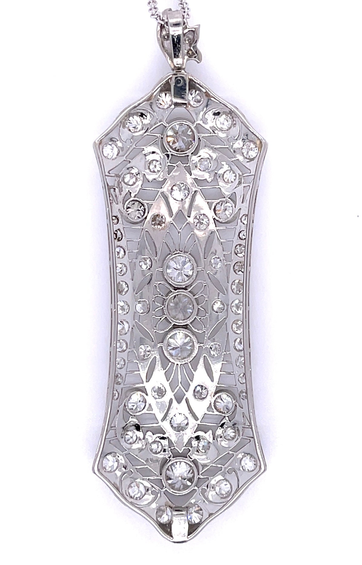 Art Deco Diamond Antique Pendant