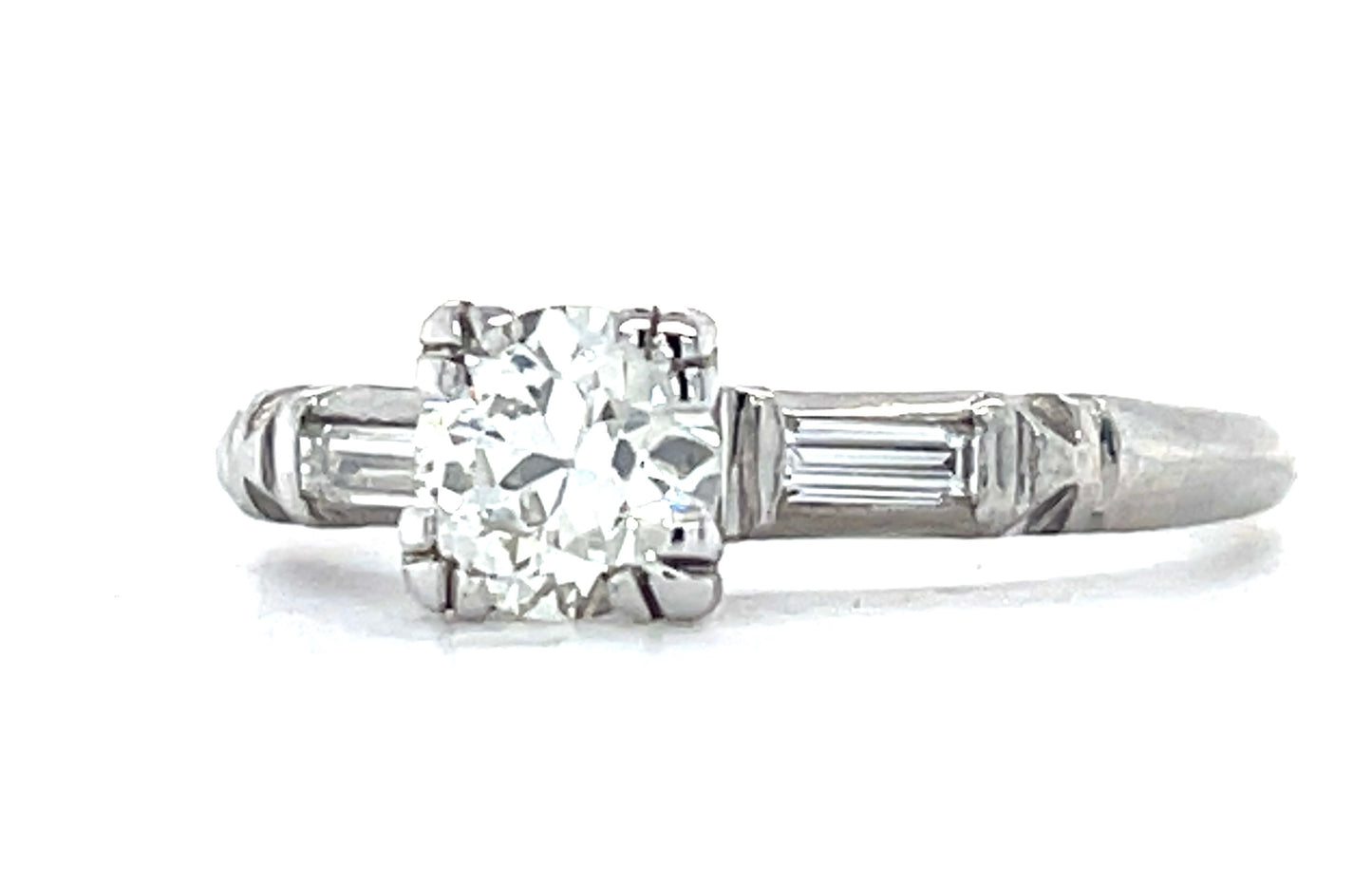 .53ct K SI1 Old European Cut Diamond Ring
