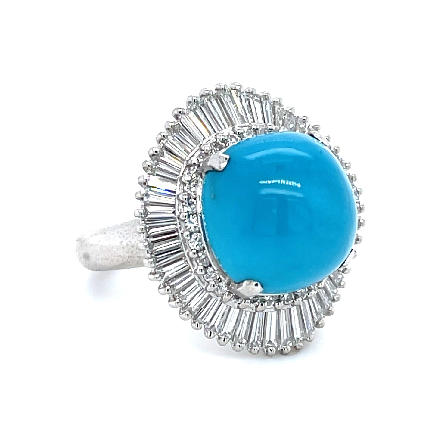 7.50ct Turquoise Ballerina Ring