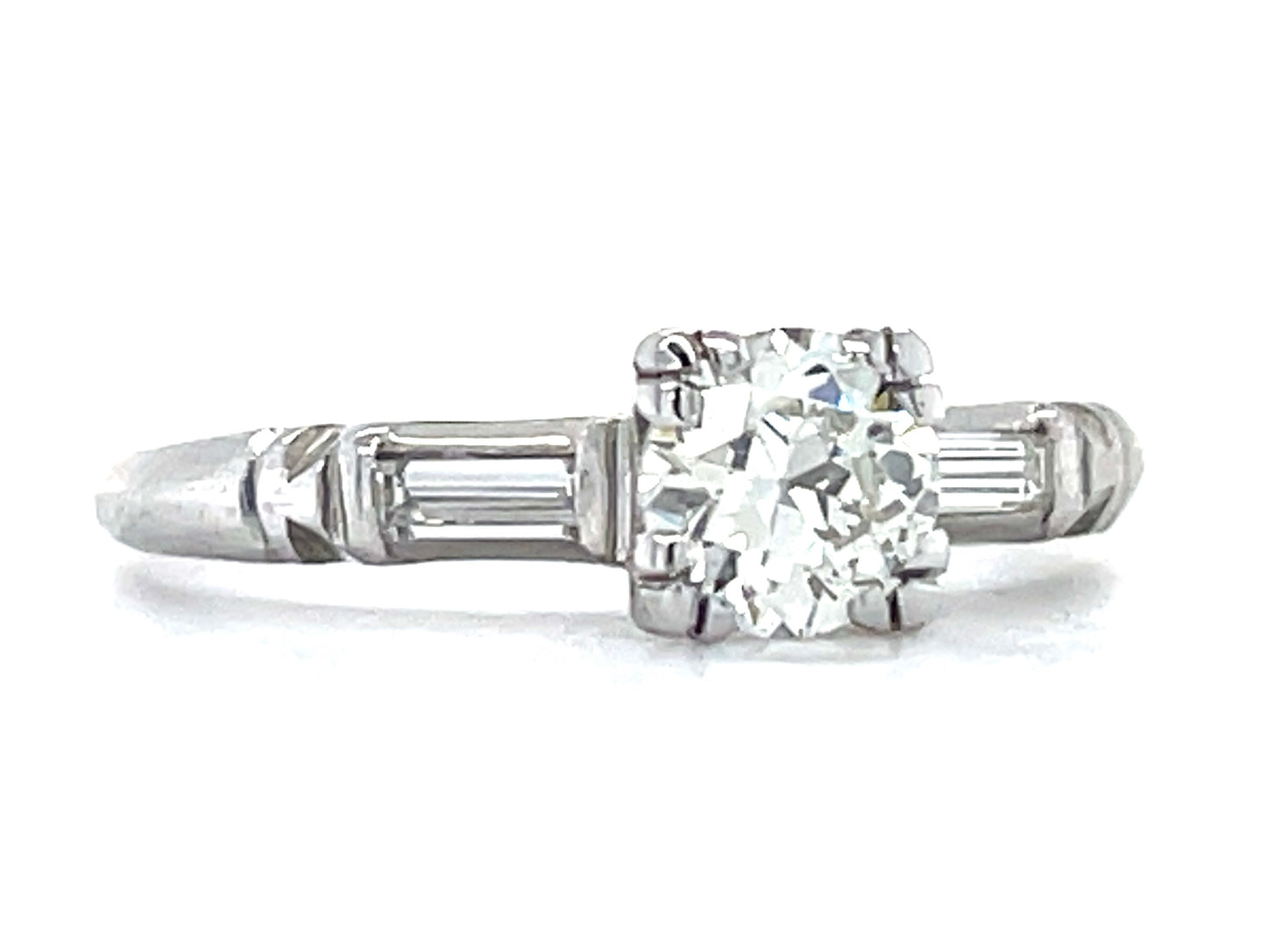 .53ct K SI1 Old European Cut Diamond Ring