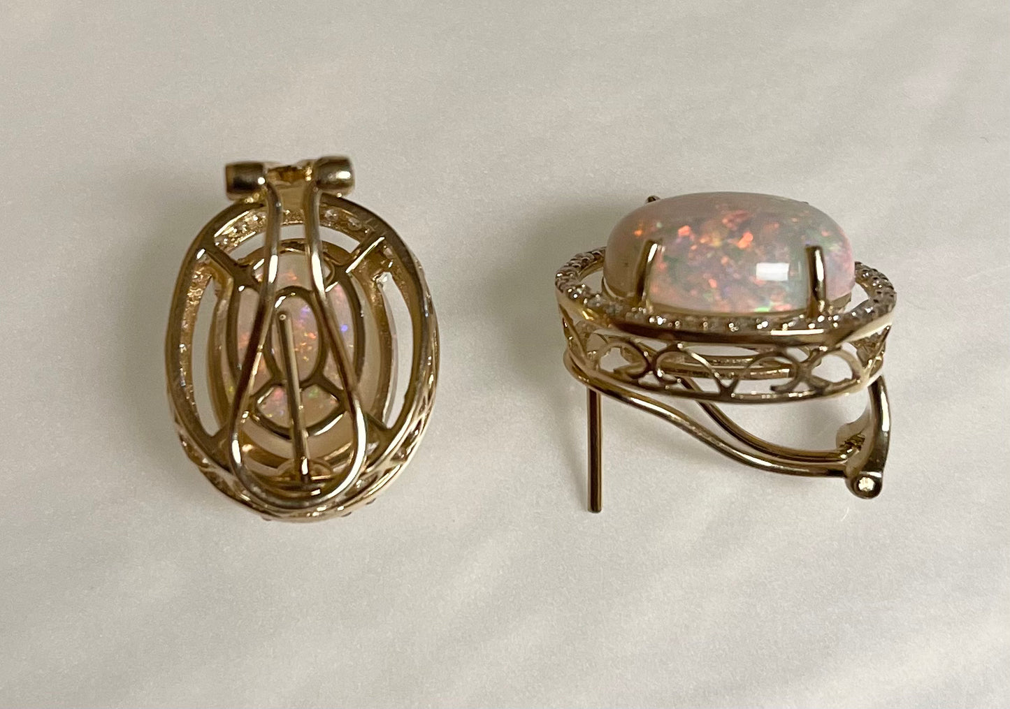 Australian Opal Earrings