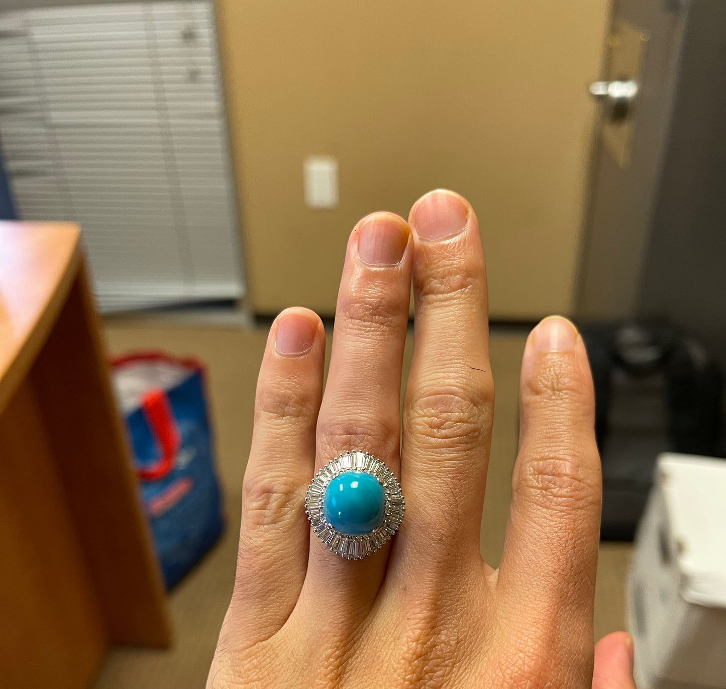 7.50ct Turquoise Ballerina Ring