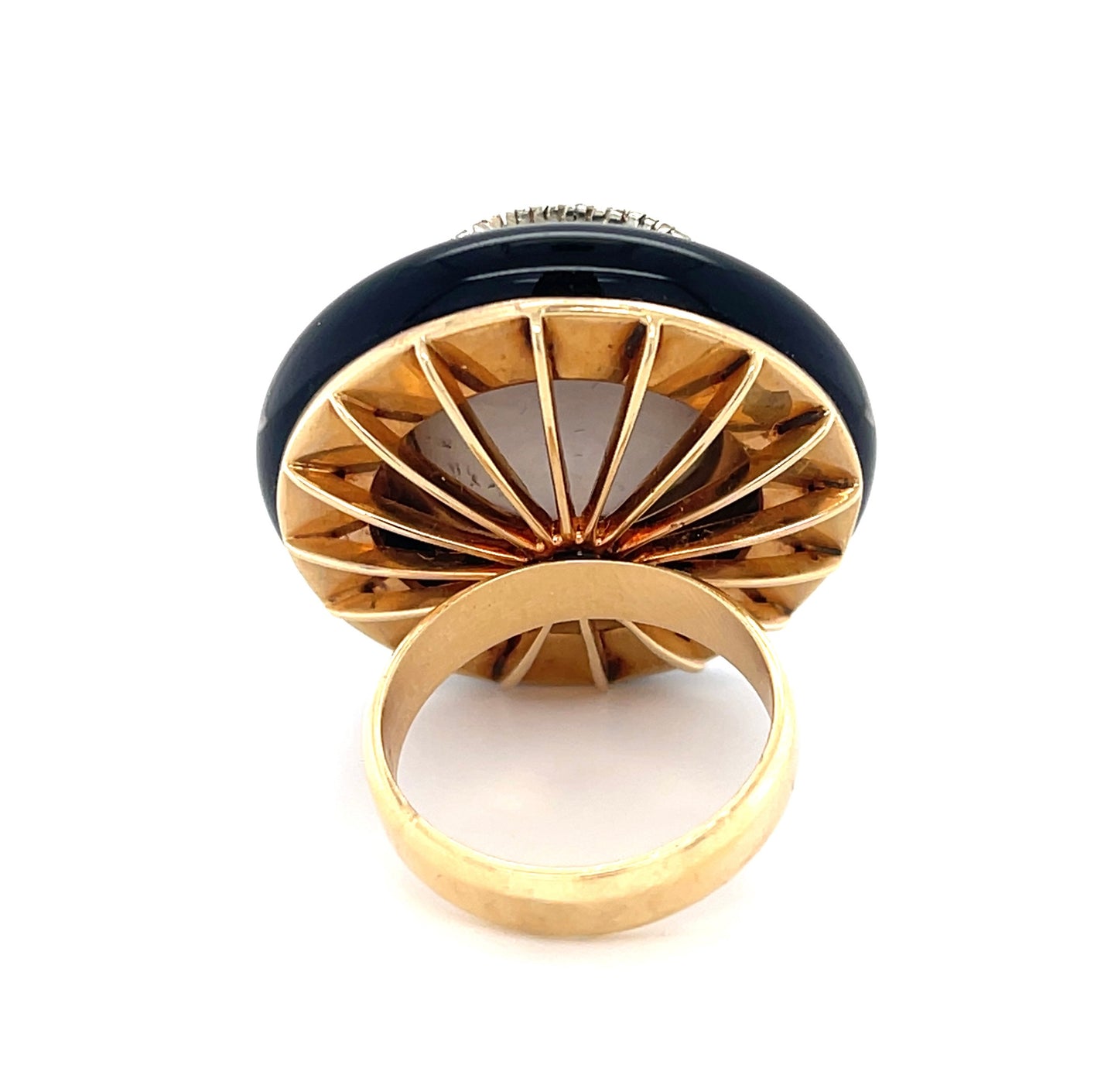 Mabe Pearl Erte Designer Ring