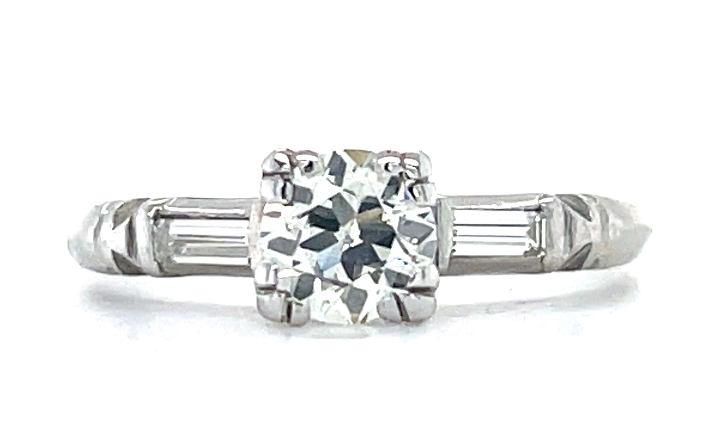 .53ct K SI1 Old European Cut Diamond Ring