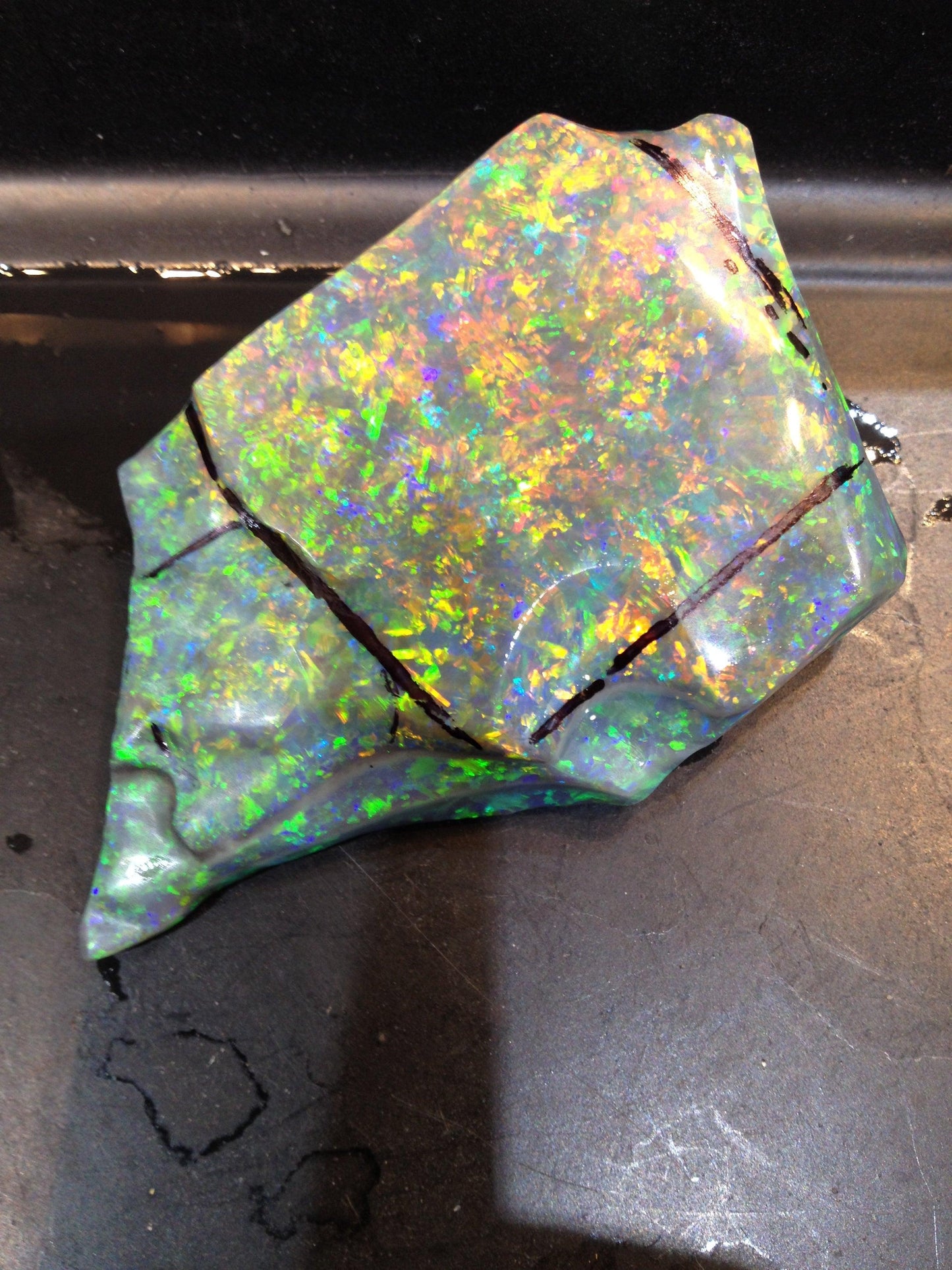 102ct Lightning Ridge Australian Opal GIA & AGL