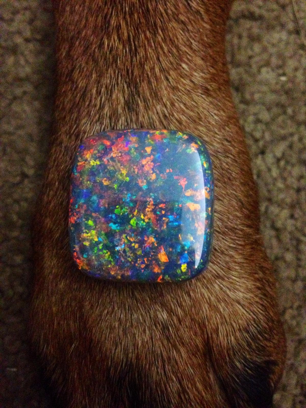 102ct Lightning Ridge Australian Opal GIA & AGL