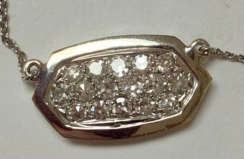 18KW Diamond Pendant 3gr 0.72ct(dia) Length 16