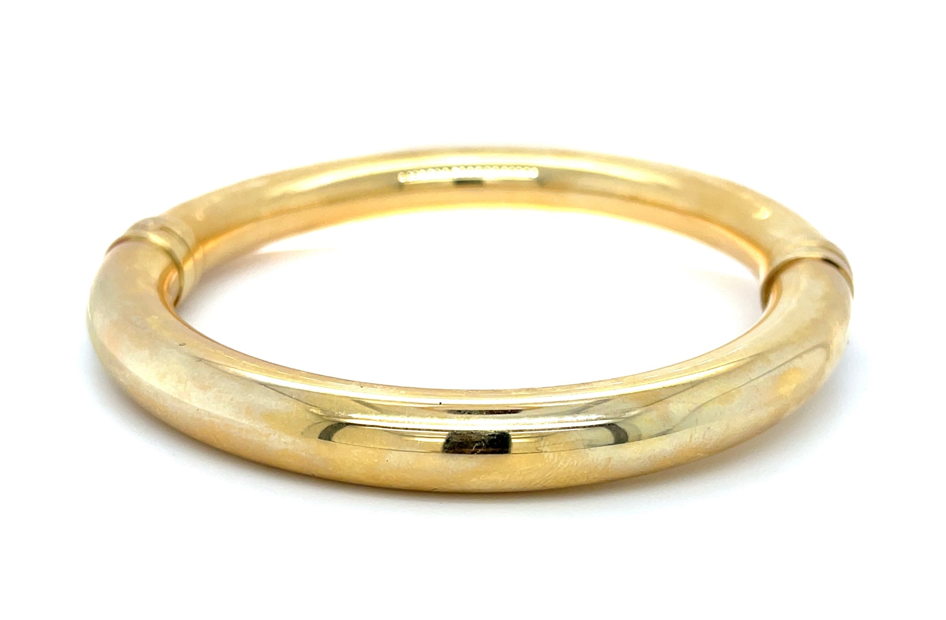 Estate  14KY  23.90gr Bangle Bracelet Length 3.5