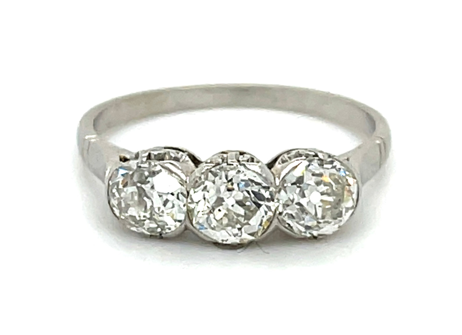 Art Deco 1.75ct Diamond PT 2.82gr Ring Circa 1930s