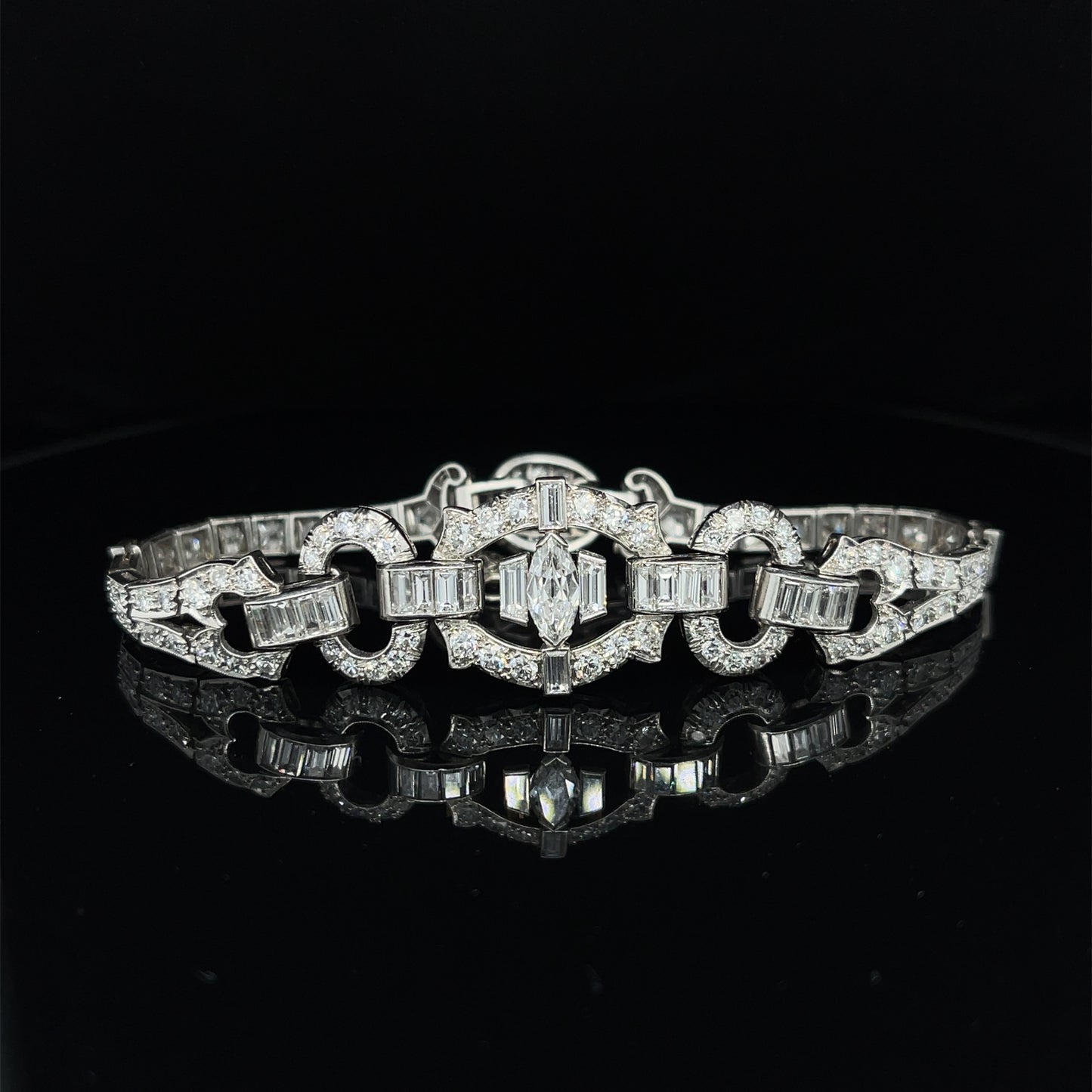 Art Deco Diamond Antique Bracelet