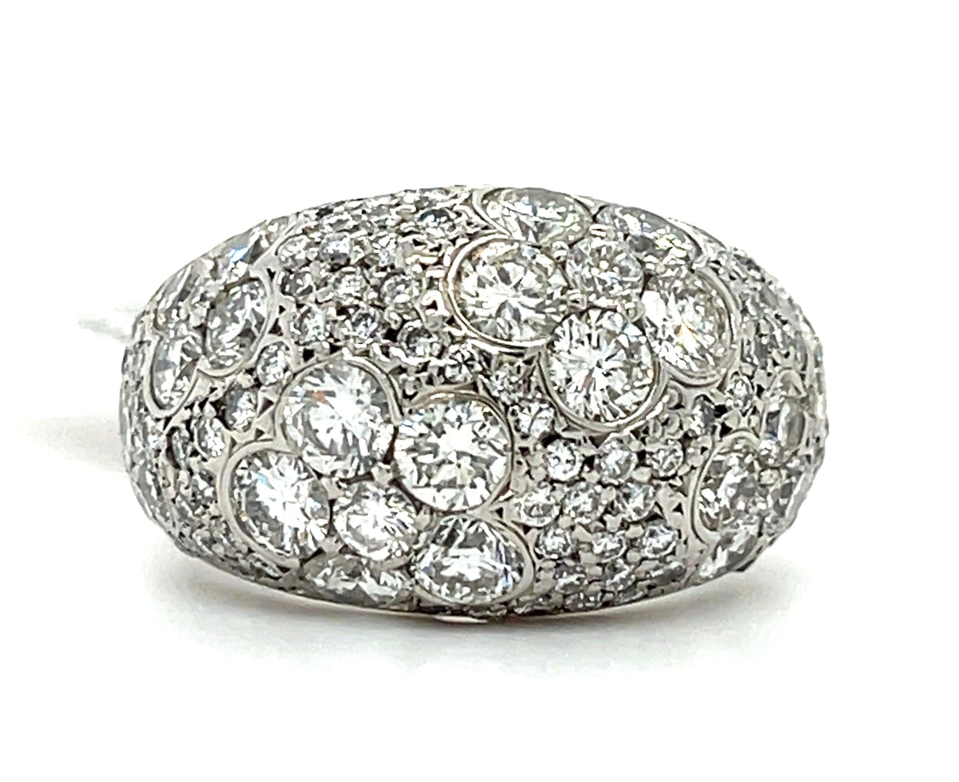 4.26ct Diamond Platinum Ring