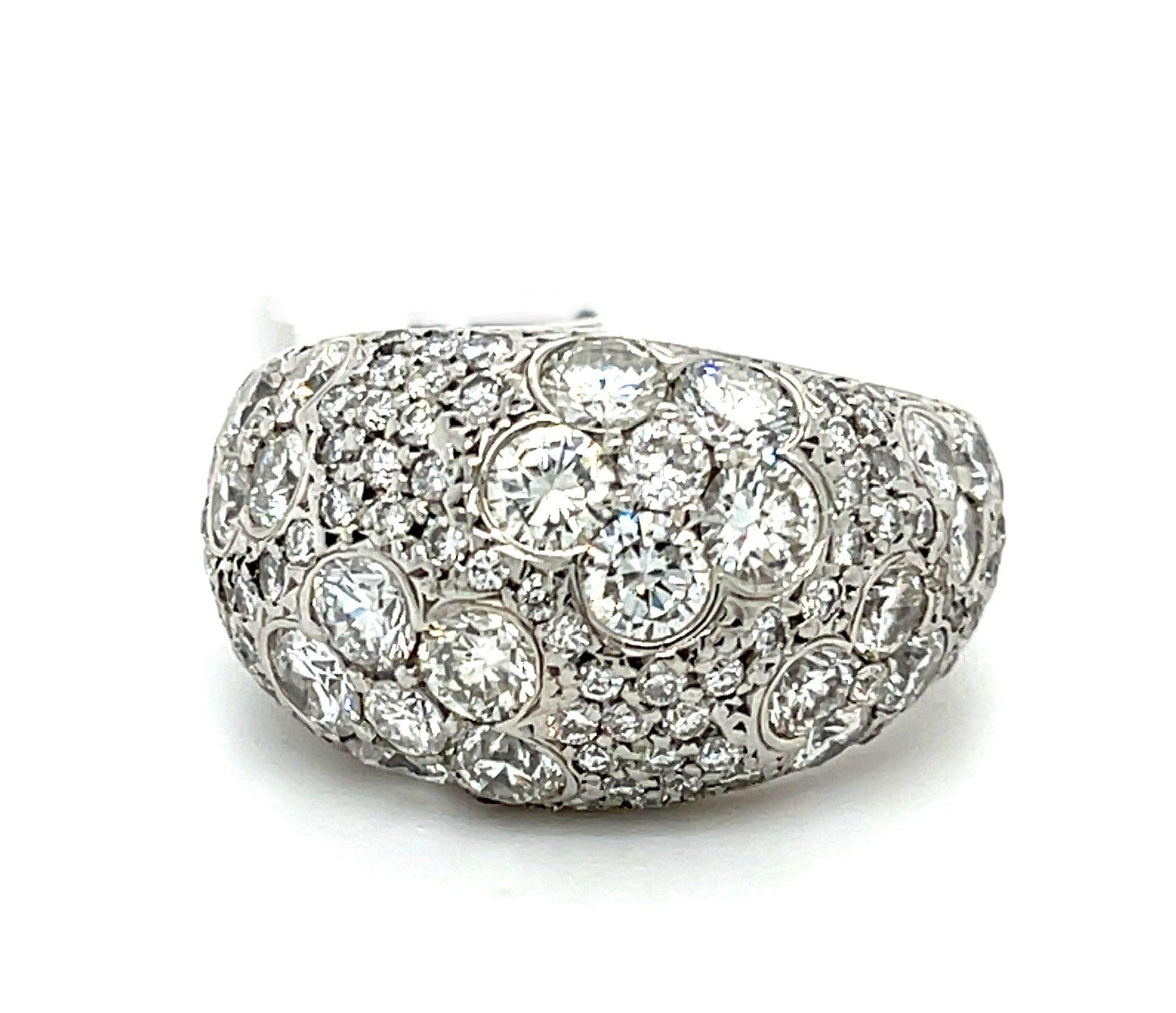4.26ct Diamond Platinum Ring