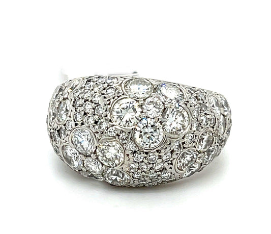 4.26ct Diamond Platinum Ring