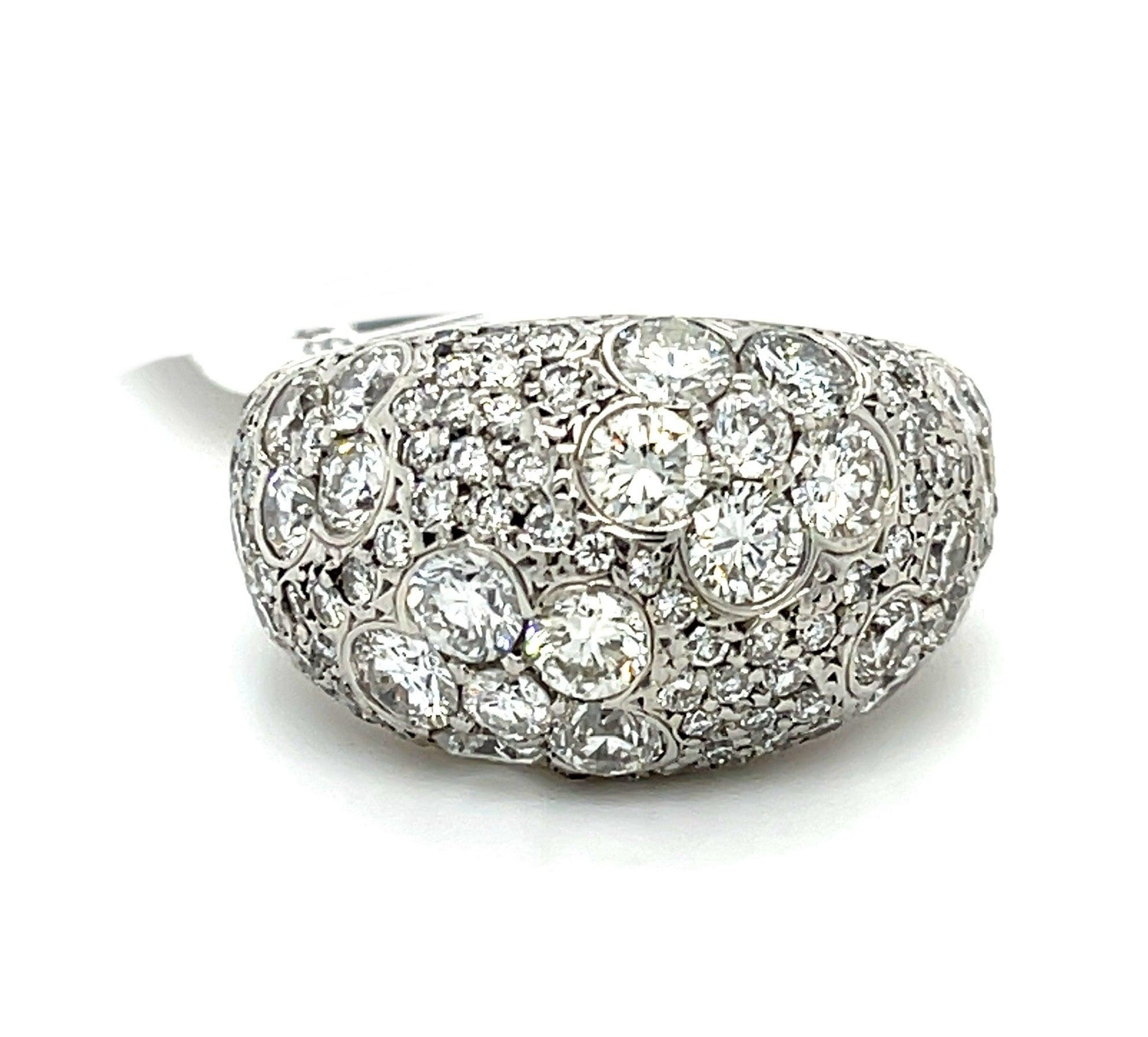 4.26ct Diamond Platinum Ring
