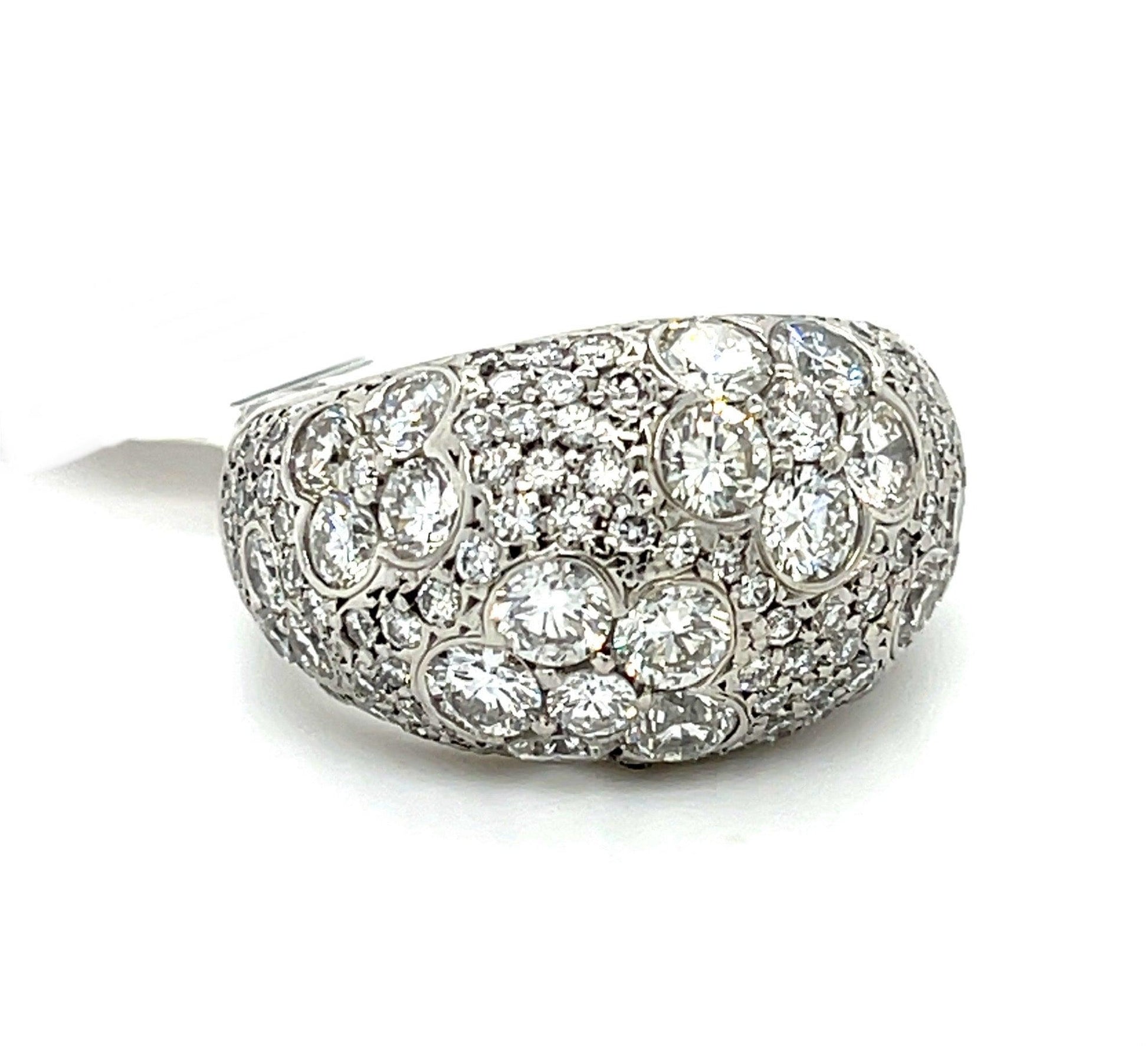 4.26ct Diamond Platinum Ring