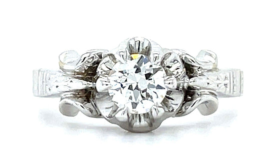 .45ct Old European Cut Diamond Ring