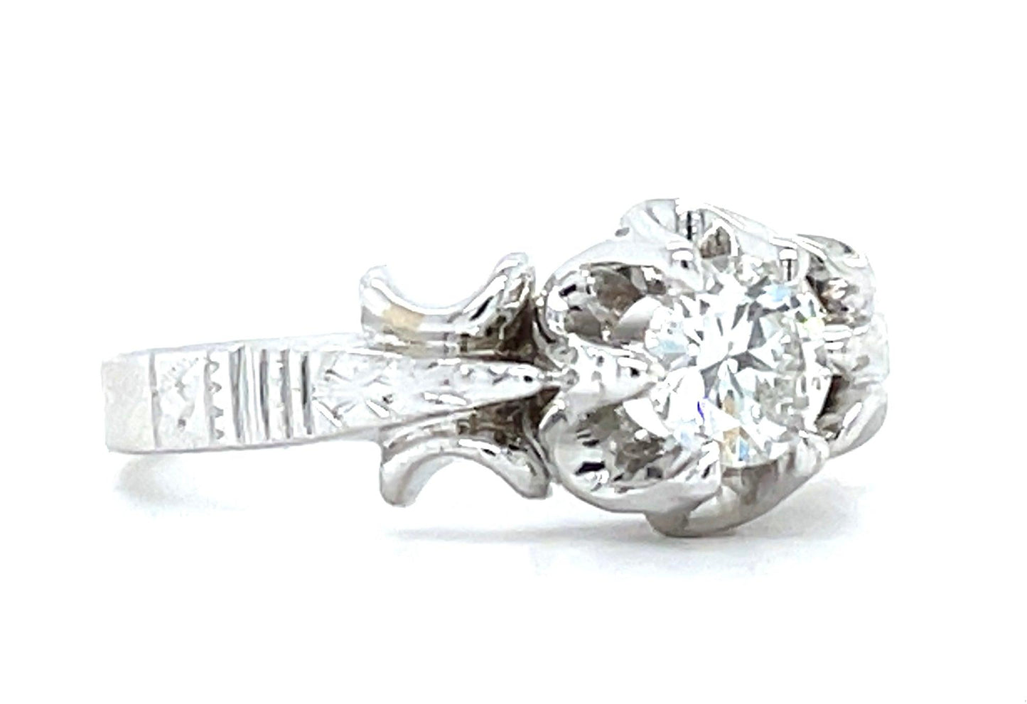 .45ct Old European Cut Diamond Ring