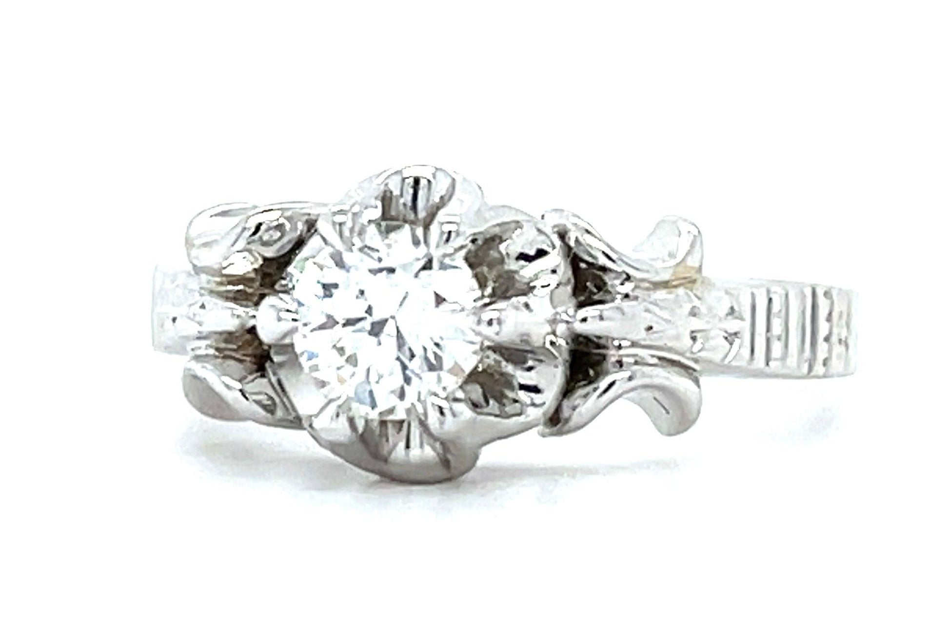 .45ct Old European Cut Diamond Ring