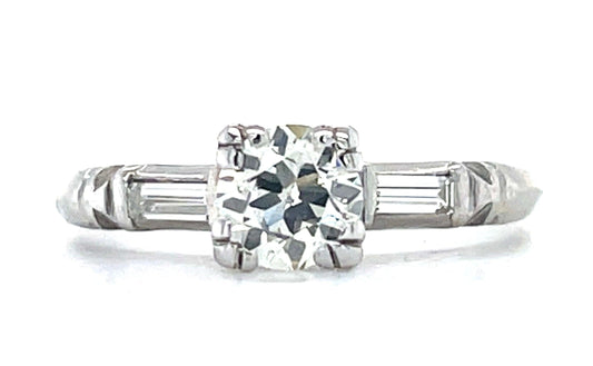 .53ct K SI1 Old European Cut Diamond Ring
