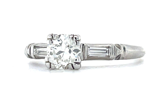 .53ct K SI1 Old European Cut Diamond Ring