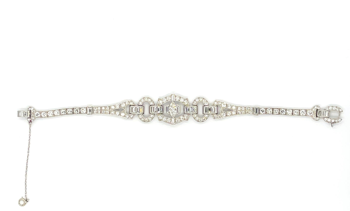 Art Deco Diamond Antique Bracelet