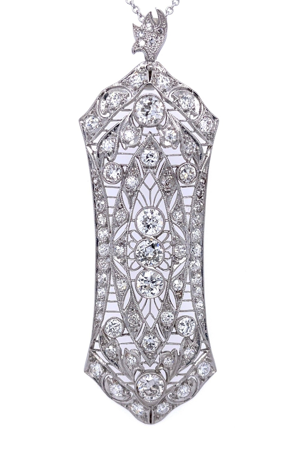 Art Deco Diamond Antique Pendant
