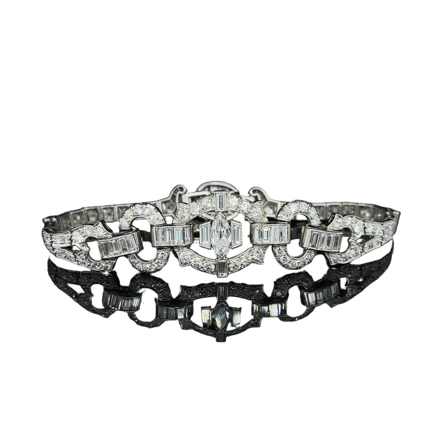 Art Deco Diamond Antique Bracelet