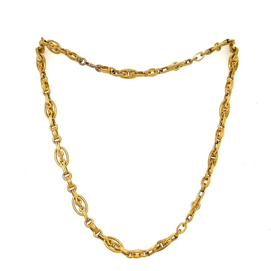 22KY Gold Handmade Necklace