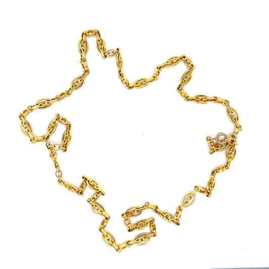 22KY Gold Handmade Necklace