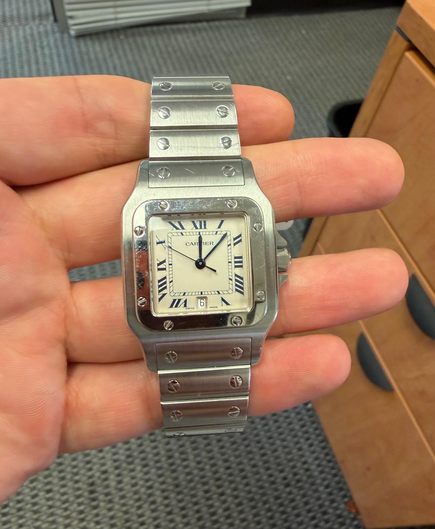 Cartier SS Santos Men's Watch