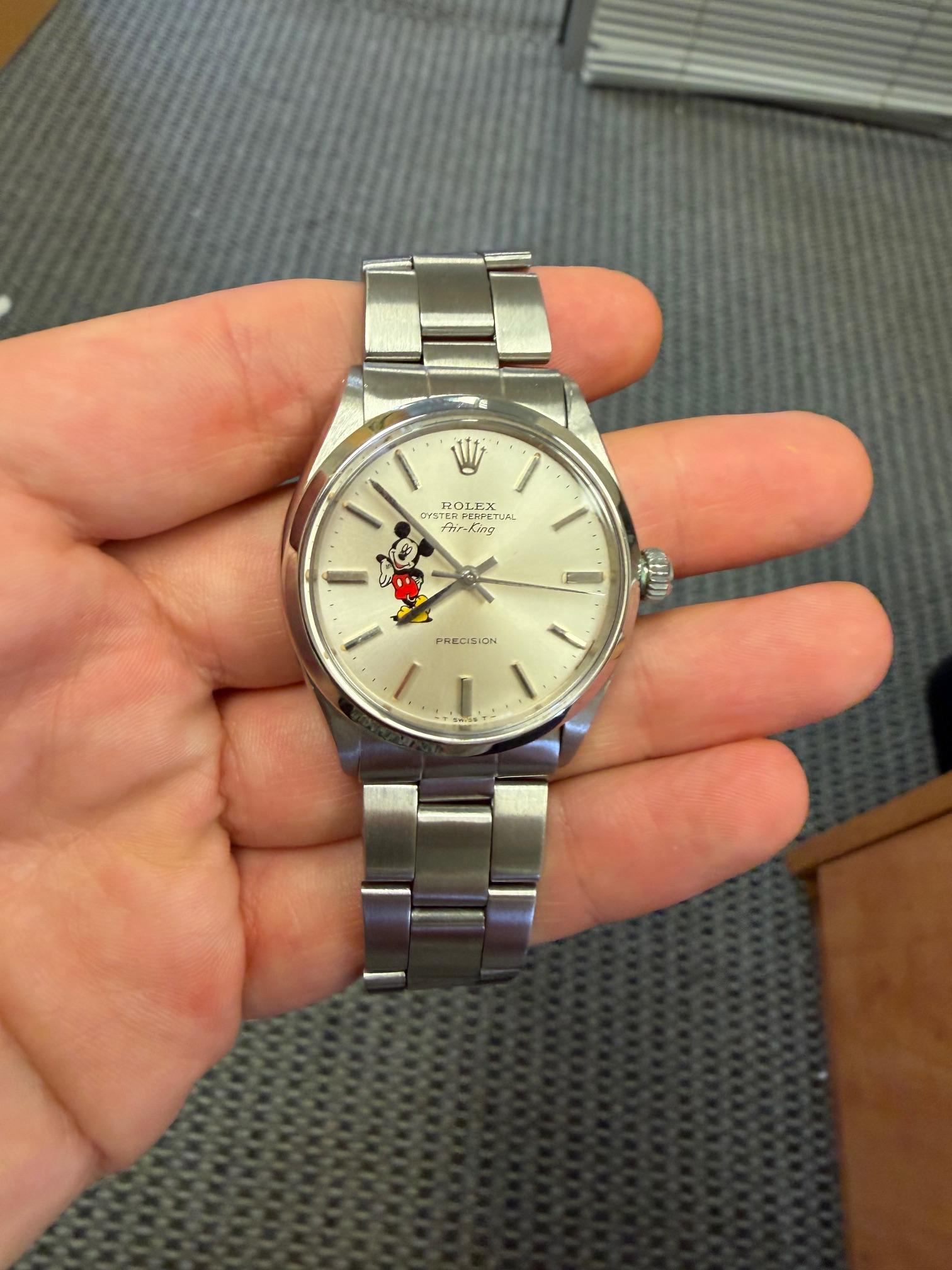 Rolex Air King SS Men's Watch (Vintage 1971)